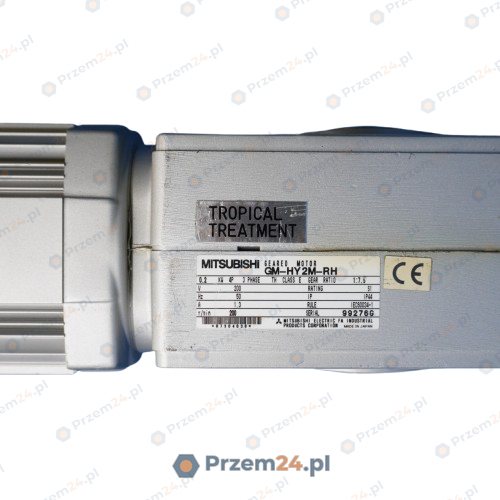 Mitsubishi-GM-HY2M-RH-Geared-motor-New-old-stock-2