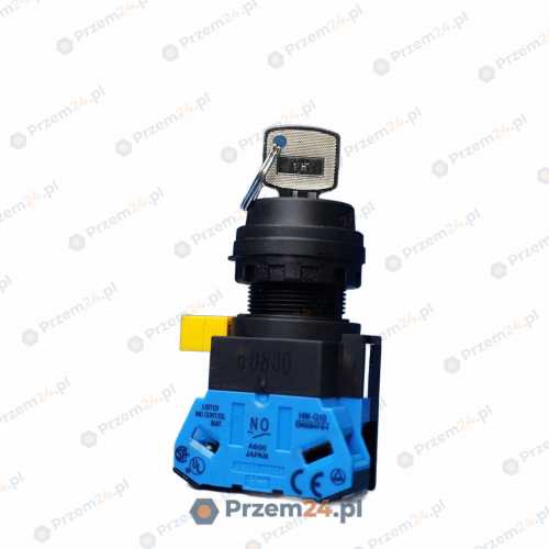 IDEC-HW1K-21B10-2-Position-Key-Switch-New-no-box-2