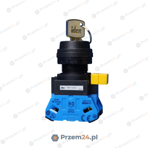 IDEC-HW1K-2B20-Key-Operated-Selector-Switch-New-no-box