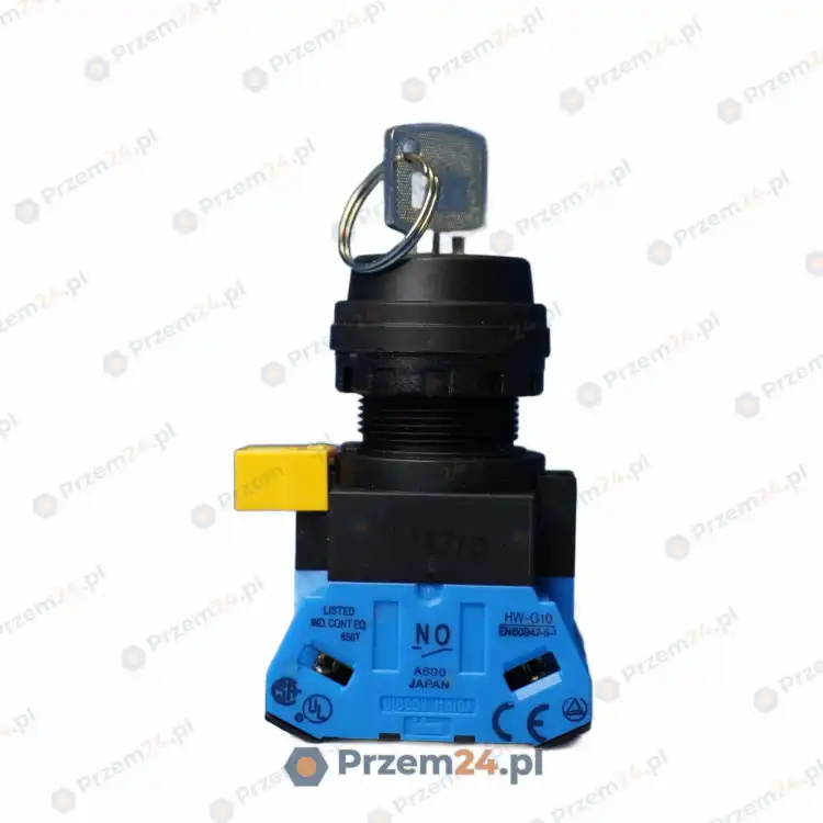 IDEC-HW1K-2B20-Key-Operated-Selector-Switch-New-no-box-2