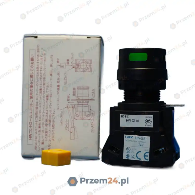 IDEC-HW1L-MF210Q4G-Pushbutton-Switches-Green-New-in-box