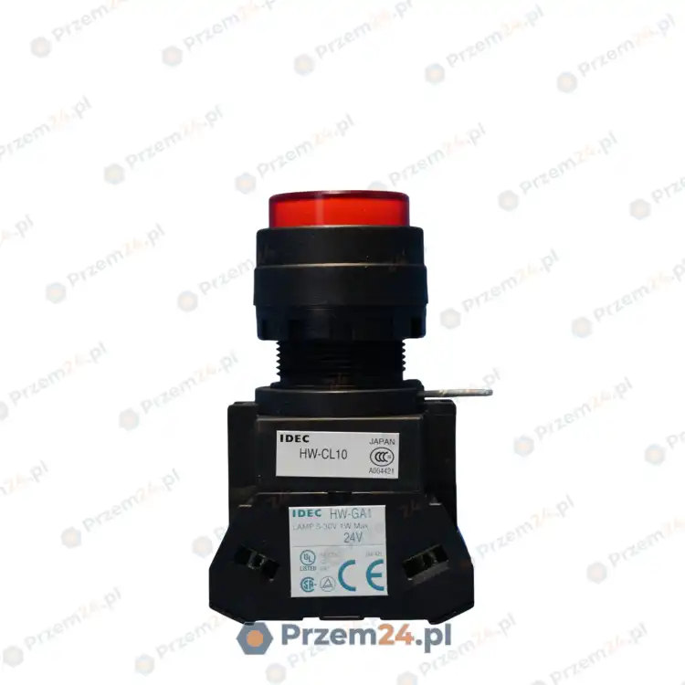 IDEC-HW1L-MF210Q4R-Pushbutton-Switches-Red-New-in-box-2