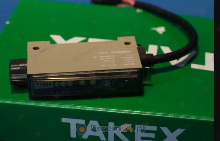 TAKEX-F10SR-FIBER-OPTIC-SENSOR-AMPLIFIER-New-in-box-5