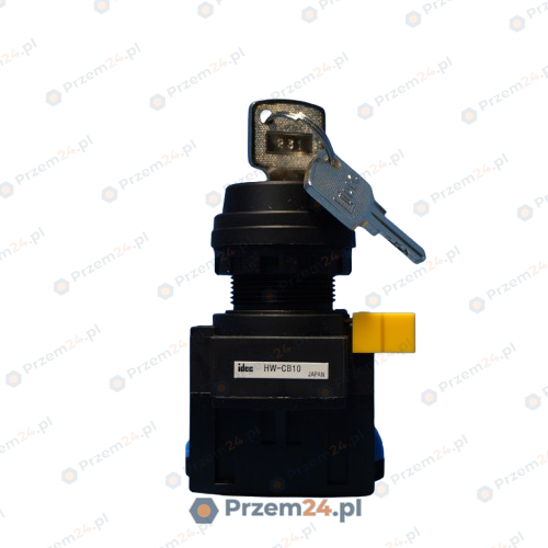 IDEC-HW1K-21B10-1H-Key-Operated-Selector-Switch-New-in-box-3