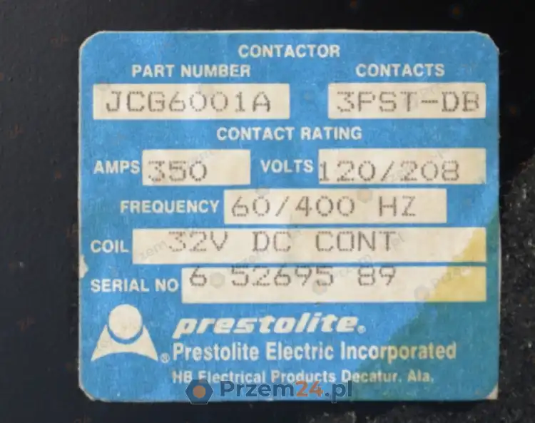 Prestolite-JCG6001A-3PST-DB-Contactor-NEW-OLD-STOCK-(LITTLE-SCRATCH)-6