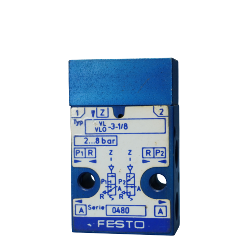 FESTO-VLO-3-1-8-VL-3-1-8-Pneumatic-Valve-Used
