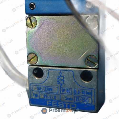 FESTO-PE-1-8-Electric-Limit-Pressure-Switch-Used-2