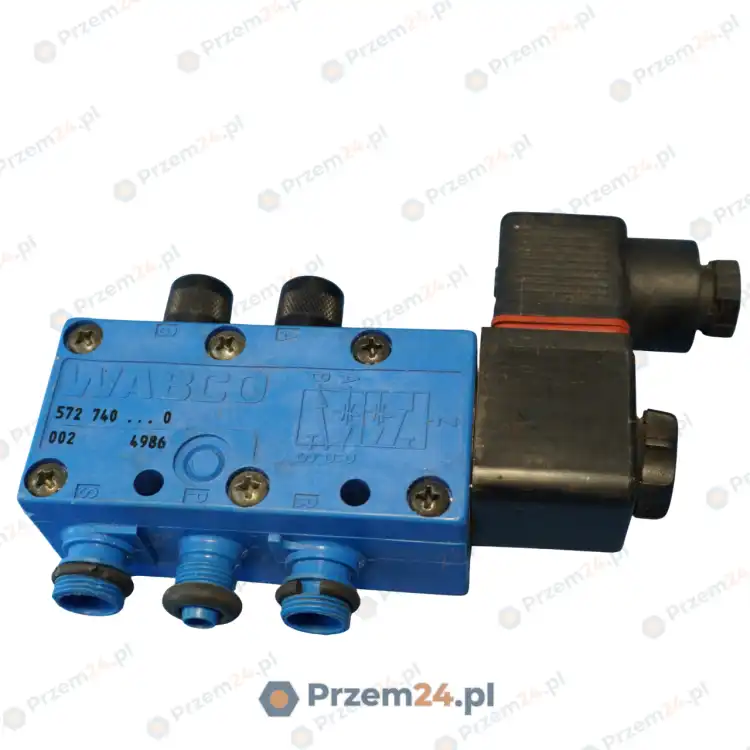 Rexroth-Wabco-5727405220-(572-740-522-0)-Pneumatic-Directional-Control-Valve-Used