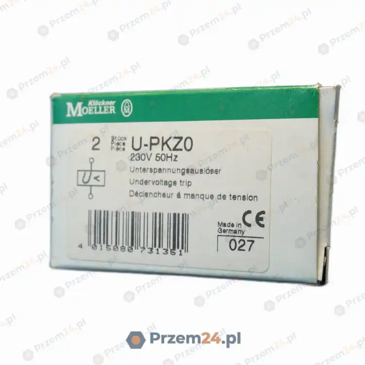 Moeller-U-PKZ0-UPKZ0-Undervoltage-Trip-Release-230V-50HZ-New-in-box