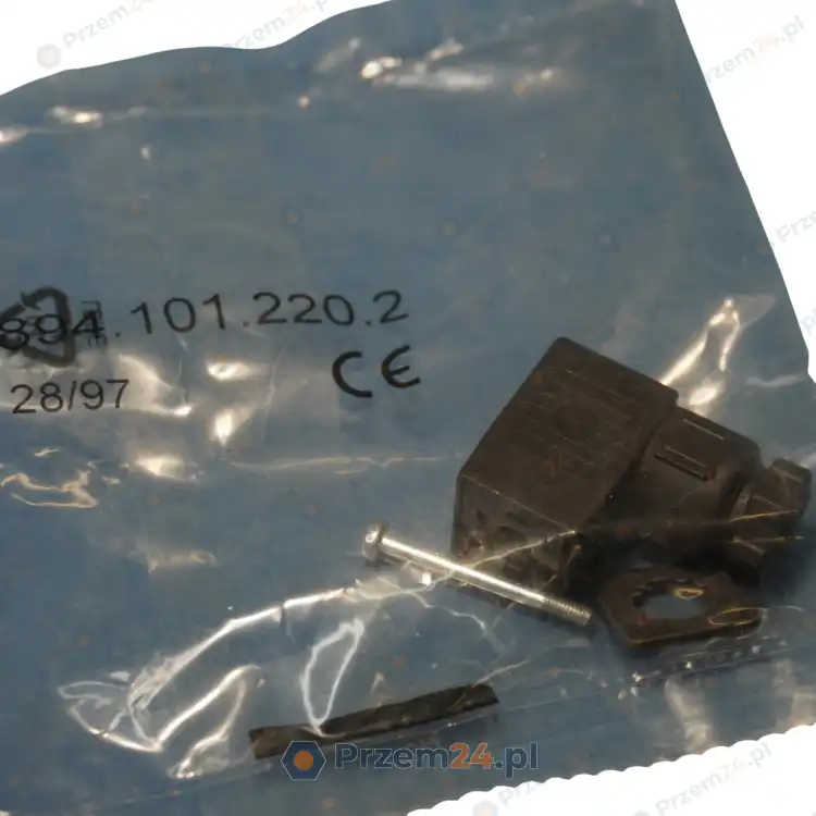 REXROTH-894.101.220.2-8941012202-CONNECTOR-VALVE-PLUG-(LOT-OF-6)-New-in-box-2