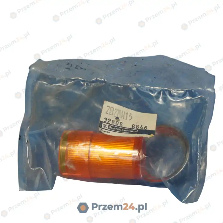 Telemecanique-ZB2MW15-LIGHT-PUSHBUTTON-HEAD-(LOT-OF-5)-NEW-in-box