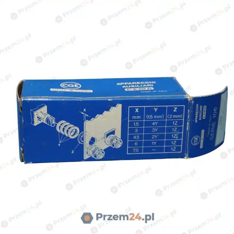 CEMA-100PLD1G-Pushbutton-Orange-125VAC-DC-2W-NEW-in-box