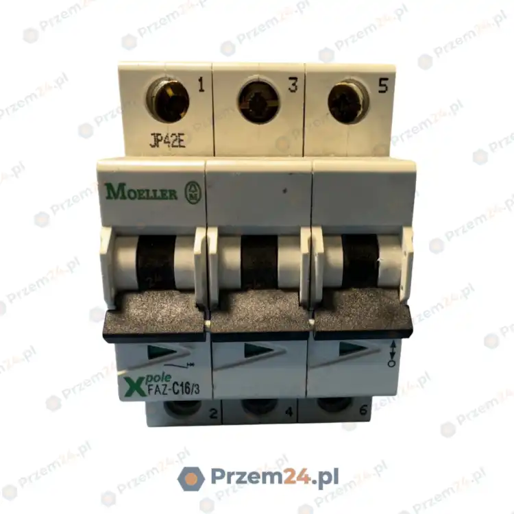 Moeller-FAZ-C16-3N-Circuit-Breaker-USED