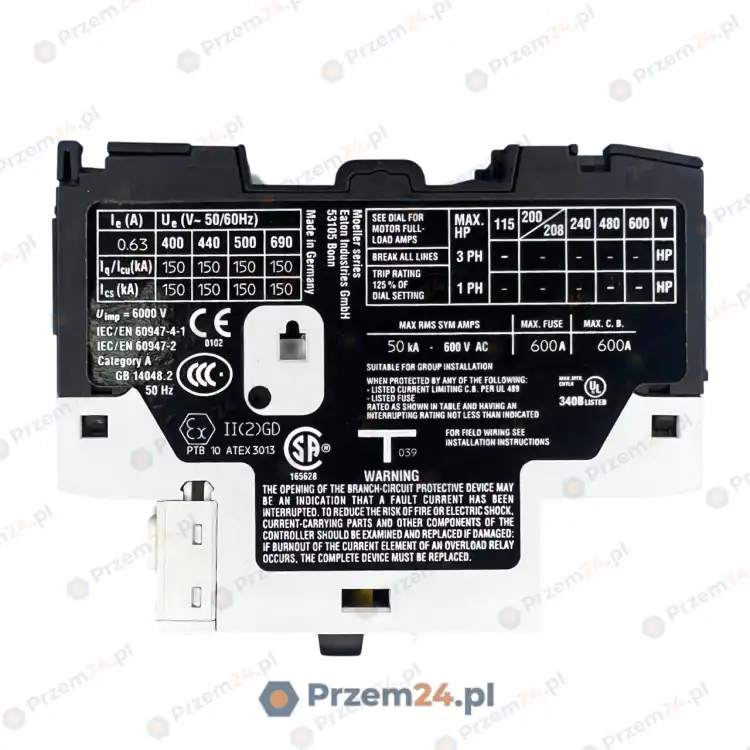 EATON-PKZM0-0,63-XTPRP63BC1-Circuit-breaker-USED-2