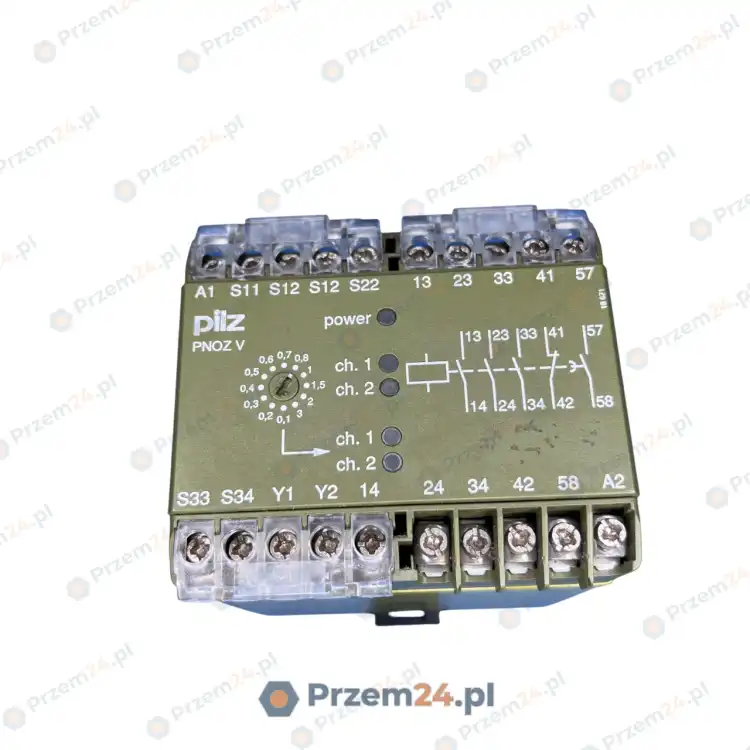 Pilz-PNOZ-V3-s-474789-109550-SAFETY-RELAY-24V-DC-USED-3