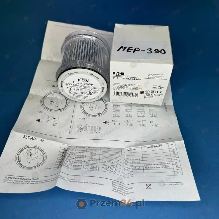 EATON-SL7-L24-W-171464-LED-CONTINUOUS-LIGHT-WHITE-New-in-box