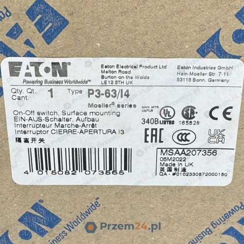 Eaton-P3-63-I4-207356-ON-OFF-Switch-NEW-in-box-2