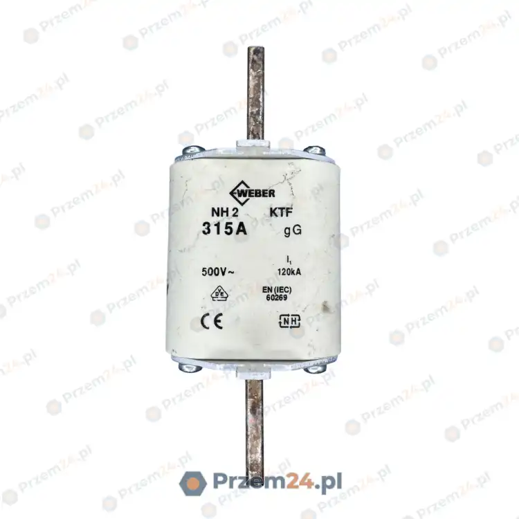 Weber-NH2-Fuse-KTF-315A-500v-120kA-USED