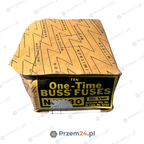 Bussmann-NON-30-One-time-Fuse-250V-(LOT-OF-6)-NEW-in-box
