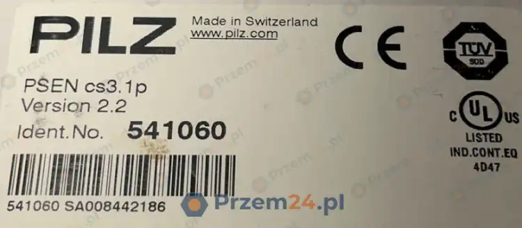 Pilz-541060-PSEN-cs3.1p-Safety-switch-New-in-box-2