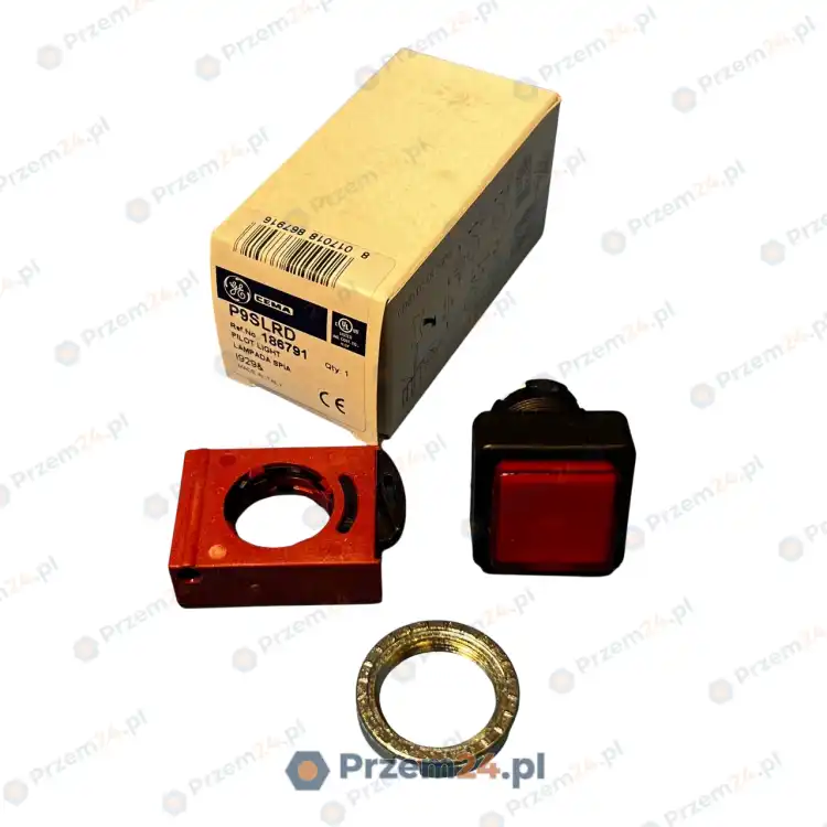 Cema-P9SLRD-186791-Red-Pilot-Light-New-in-box