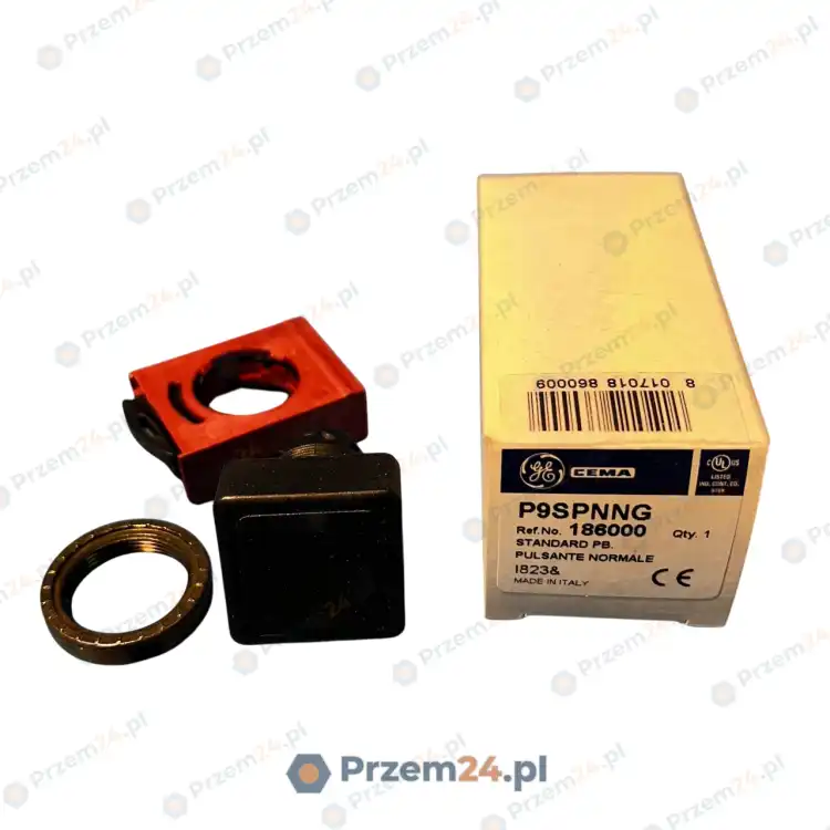 Cema-P9SPNNG-186000-Push-Button-Black-New-in-box