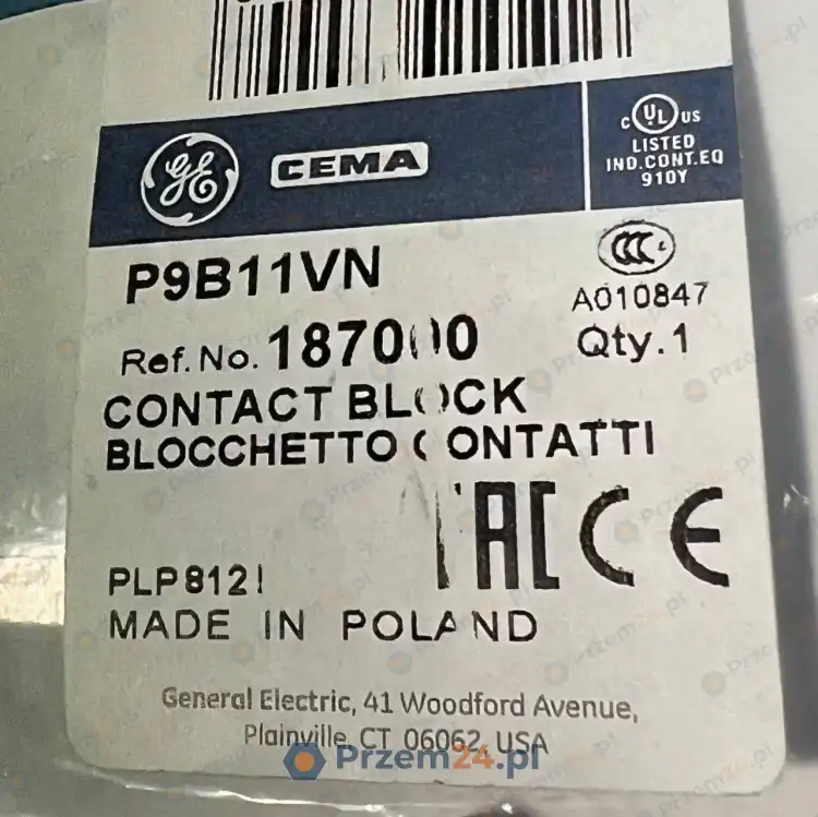 Cema-P9B11VN-187000-Contact-Block-New-in-box-3