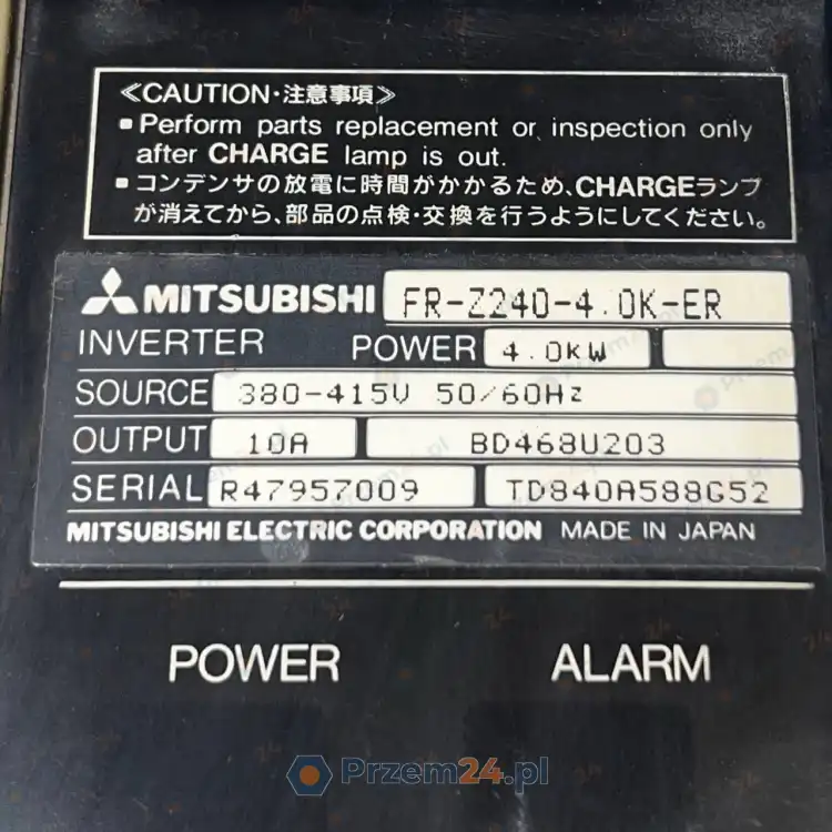 Mitsubishi-FR-Z240-4.OK-ER-FRZ2404OKER-Inverter-4kW-380-415V-Used-5