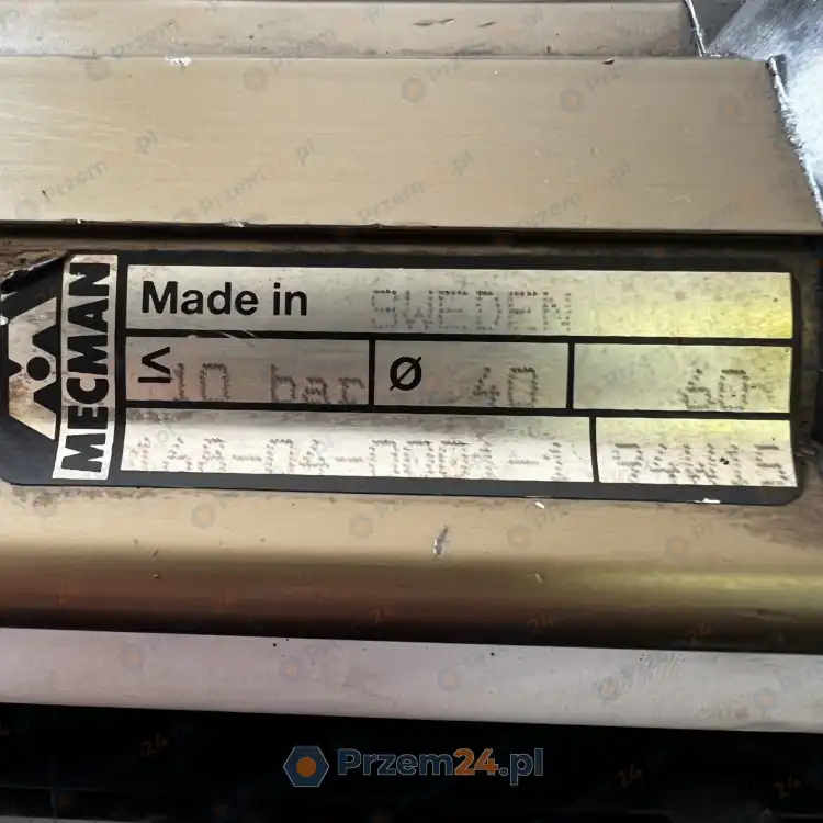 Mecman-168-04-001-1-168040011-Pneumatic-Cylinder-10-Bar-40-mm-Used-5
