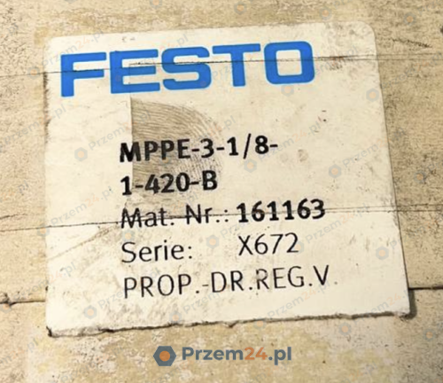 Festo-MPPE-3-1-8-1-420-B-161163-Proportional-Valve-New-in-box-2