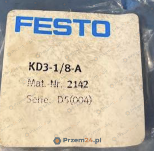 Festo-KD3-1-8-A-2142-Quick-Coupling-Socket-New-in-box-2