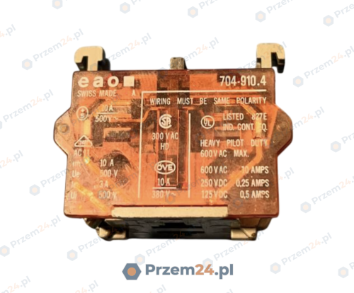 EAO-704.910.4-7049104-Switch-Contact-Block-New-no-box