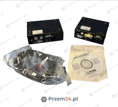 Rose-CRK-M2U1V-CRKM2U1V-Mini-USB-CAT5-Extender-Kit-New-in-box