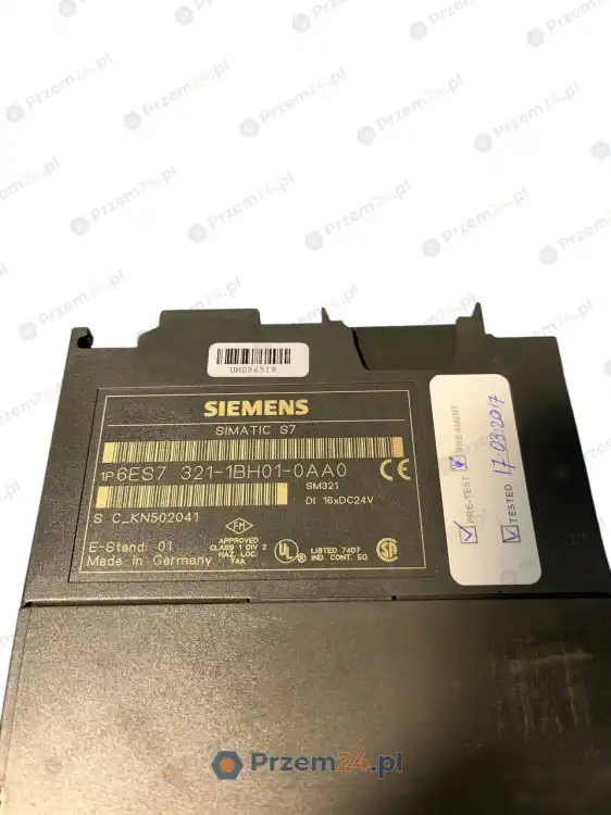 Siemens-6ES7321-1BH01-0AA0-Simatic-S7-Module-Used-Teted-9