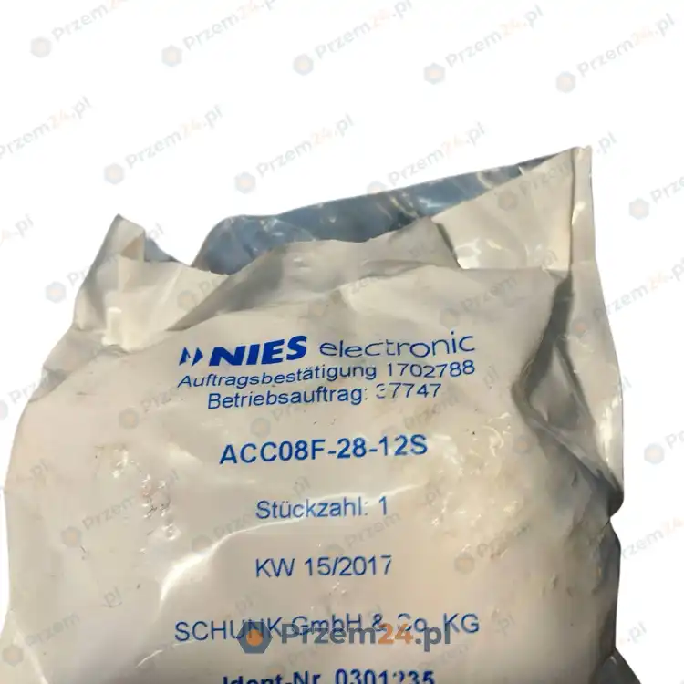 NIES-Schunk-ACC08F-28-12S-0301235-Connector-Sensor-New-in-box-3