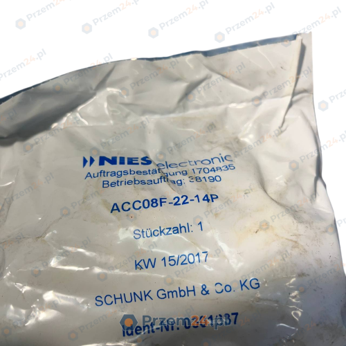 Nies-Schunk-ACC08F-22-14P-0301237-Connector-New-in-box-2