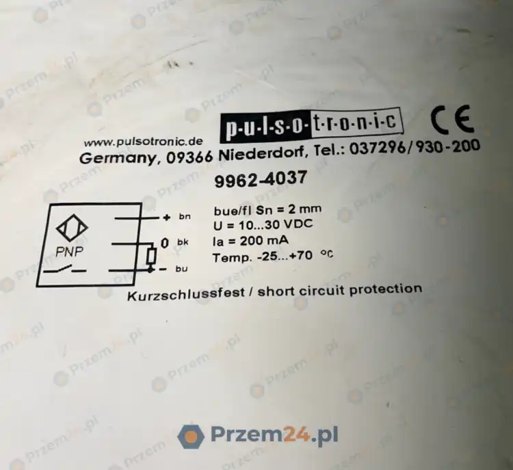 Pulsotronic-KJ2-M12MB45-DPS-X0407-9962-4037-08317624037-Sensor-New-in-box-2