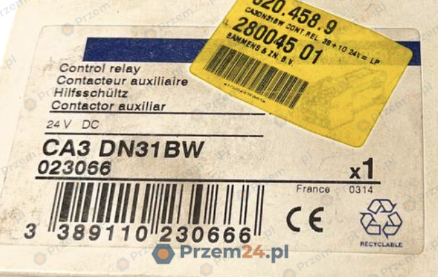 Telemecanique-CA3-DN31BW-CA3DN31BW-023066-Control-Relay-24-V-DC-New-in-box-3