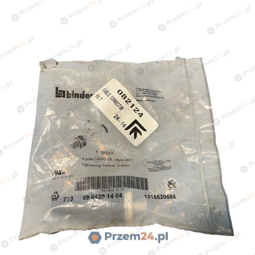 Binder-99-0429-14-04-9904291404-Connector-New-in-box