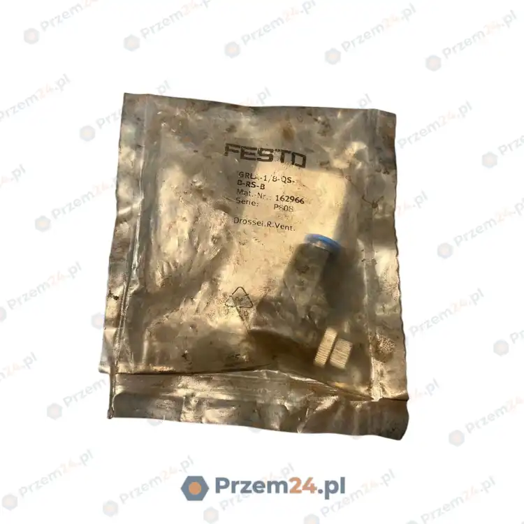 Festo-GRLA-1-8-QS-8-RS-B-162966-Flow-Control-Valve-New-in-box