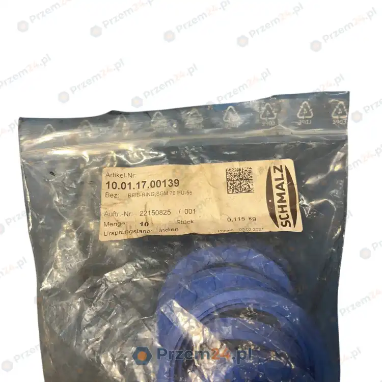 Schmalz-10.01.17.00139-SGM-70-PU-55-Reib-Ring-D=68-d=51-New-in-box
