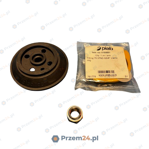 PIAB-0101851-0100551-B75-Silicone-Suction-Cup-G3-8-Female-Mesh-Filter-New-2