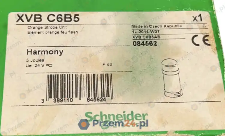Schneider-XVB-C6B5-084562-Orange-Strobe-Unit-New-in-box-3