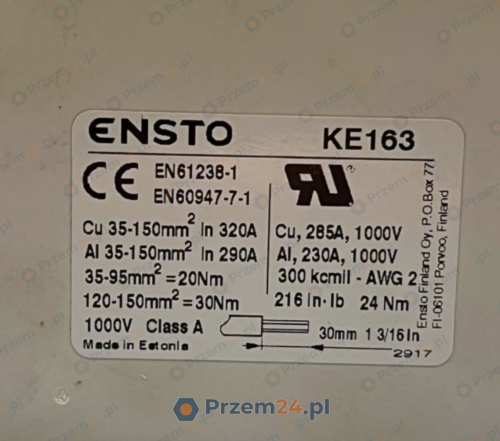 Ensto-KE163-Terminal-Block-New-no-box-2