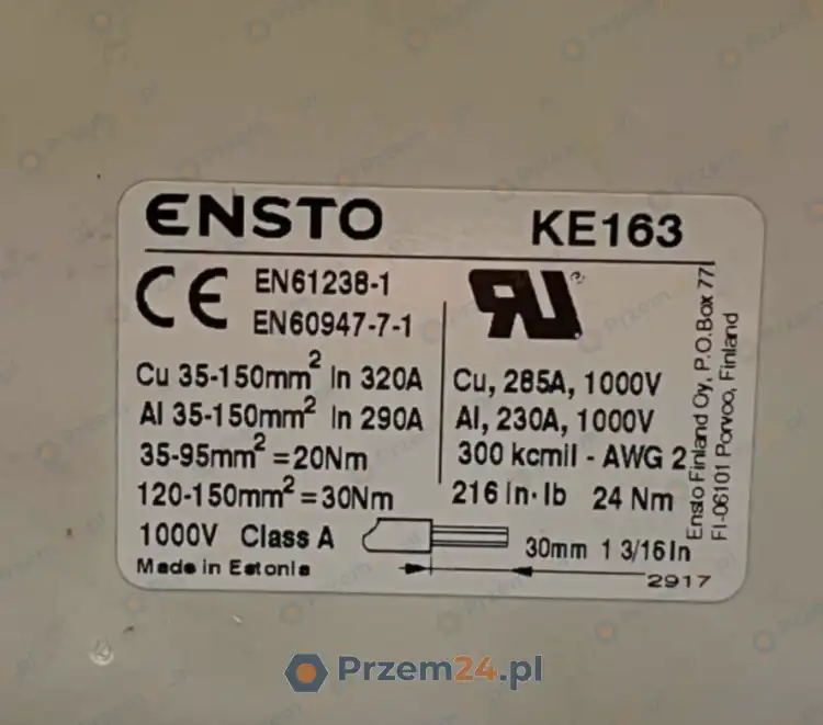 Ensto-KE163-Terminal-Block-New-no-box-2