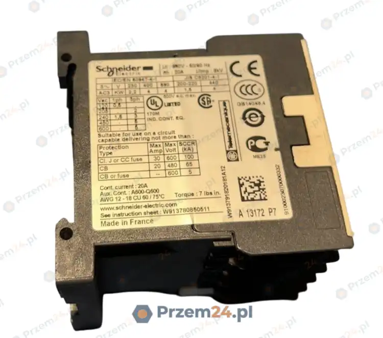 Schneider-LC1K0910P7-Contactor-3P-230V-9A-New-no-box-5
