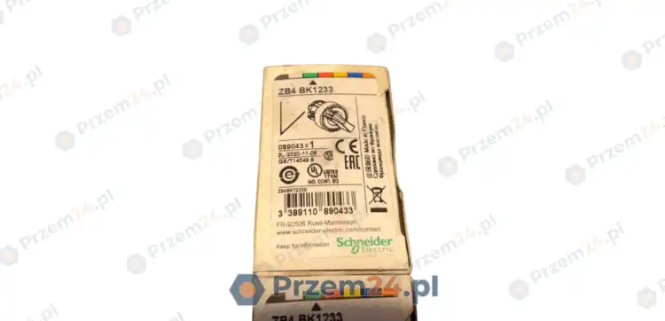 Schneider-ZB4-BK1233-ZB4BK1233-Green-Selector-Switch-(x3-pieces)-–-New-in-box