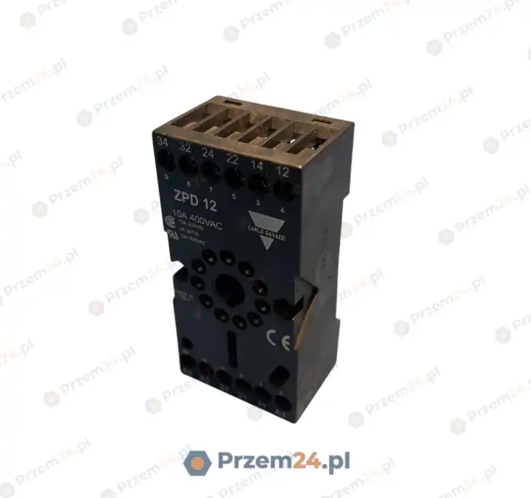 Carlo-Gavazzi-ZPD-12-ZPD12-Relay-Base-10A-400VAC-New-no-box