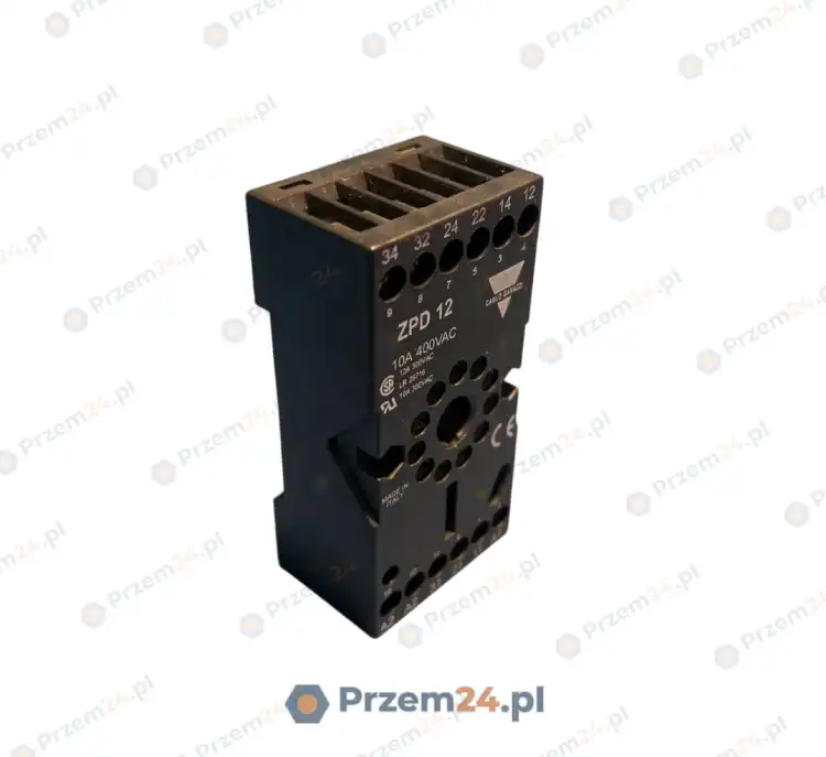 Carlo-Gavazzi-ZPD-12-ZPD12-Relay-Base-10A-400VAC-New-no-box-2