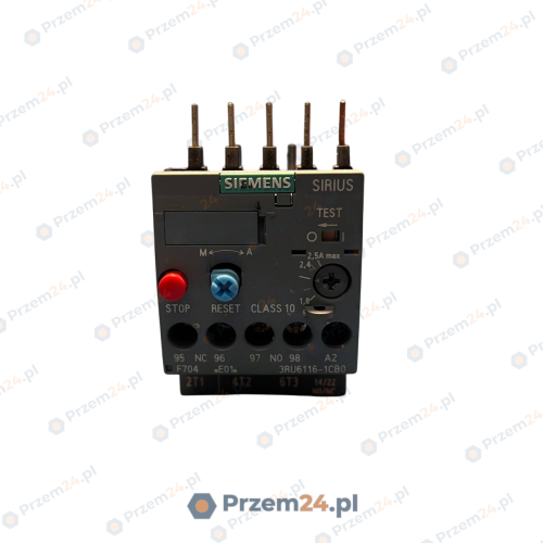 Siemens-3RU6116-1CB0-3RU61161CB0-Overload-Relay-–-Used-2